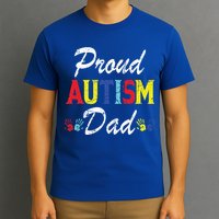 Proud Autism Dad Gift T-Shirt