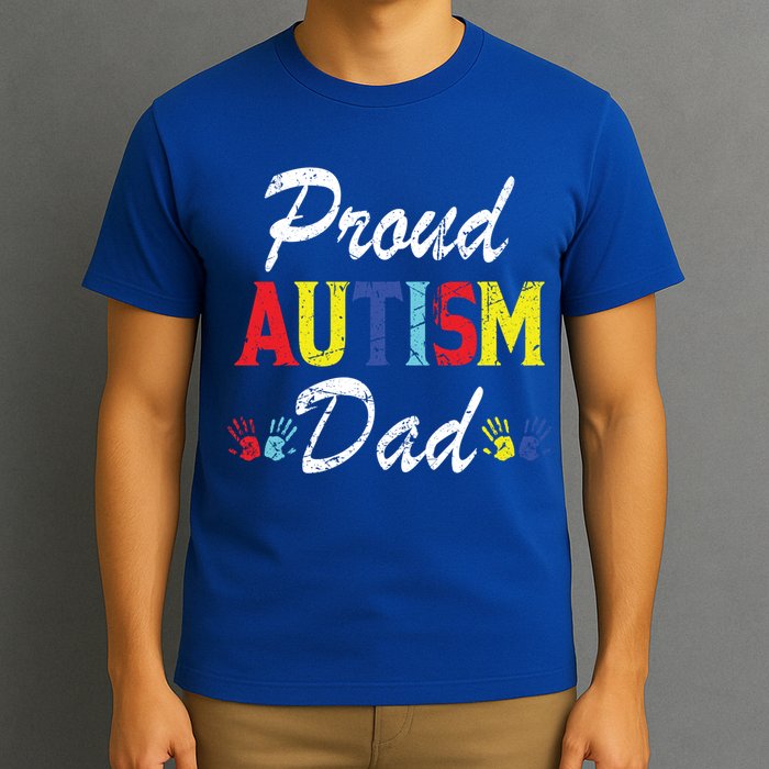 Proud Autism Dad Gift T-Shirt