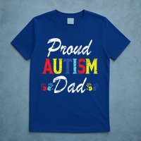 Proud Autism Dad Gift T-Shirt