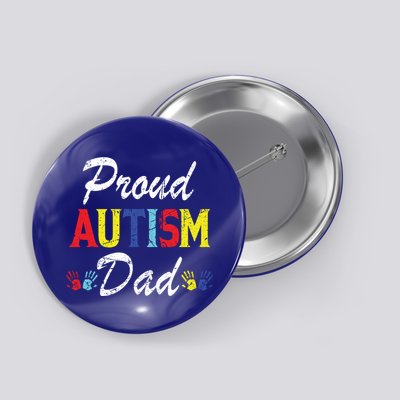 Proud Autism Dad Gift Button