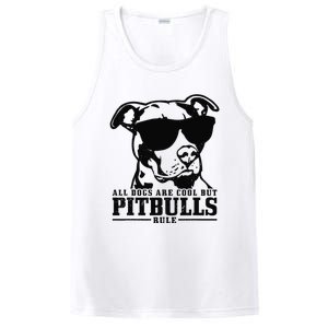 Pitbull All Dogs Are Cool Pitbulls Rule Funny Pitbull PosiCharge Competitor Tank