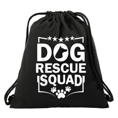 Pet Adoption Dog Adoption Animal Dog Rescue Squad Dog Rescue Drawstring Bag