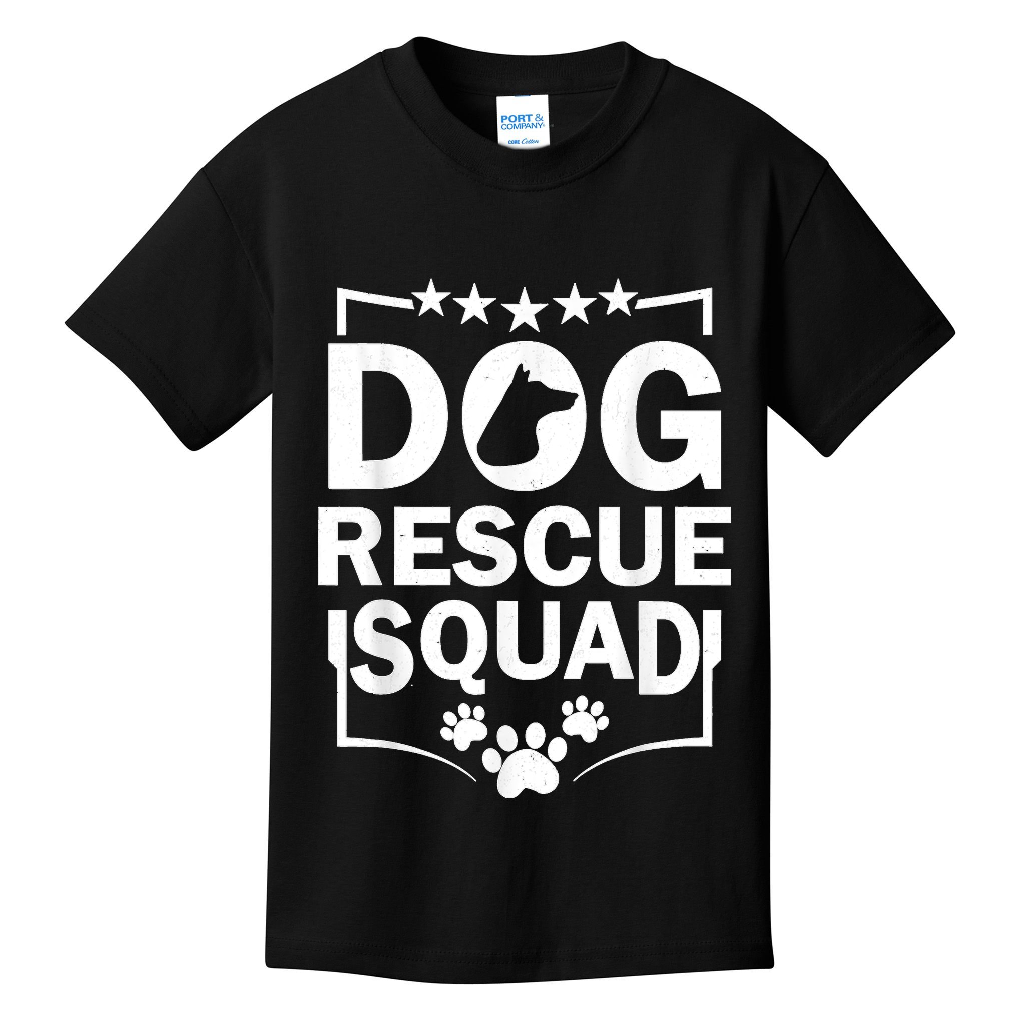 Pet Adoption Dog Adoption Animal Dog Rescue Squad Dog Rescue Kids T-Shirt