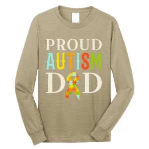 Proud Autism Dad S Autism Awareness Long Sleeve Shirt