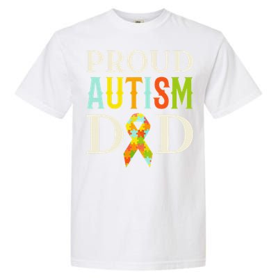 Proud Autism Dad S Autism Awareness Garment-Dyed Heavyweight T-Shirt