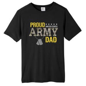 Proud Army Dad Show Your Pride Dad Cool Gift Tall Fusion ChromaSoft Performance T-Shirt