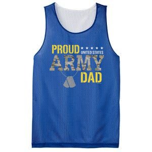 Proud Army Dad Show Your Pride Dad Cool Gift Mesh Reversible Basketball Jersey Tank