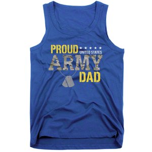 Proud Army Dad Show Your Pride Dad Cool Gift Tank Top