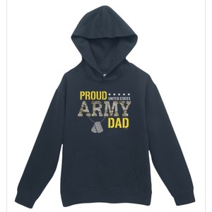 Proud Army Dad Show Your Pride Dad Cool Gift Urban Pullover Hoodie