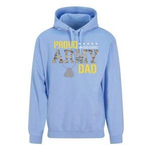 Proud Army Dad Show Your Pride Dad Cool Gift Unisex Surf Hoodie