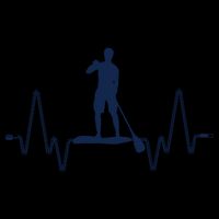 Paddle Board Heartbeat Mug