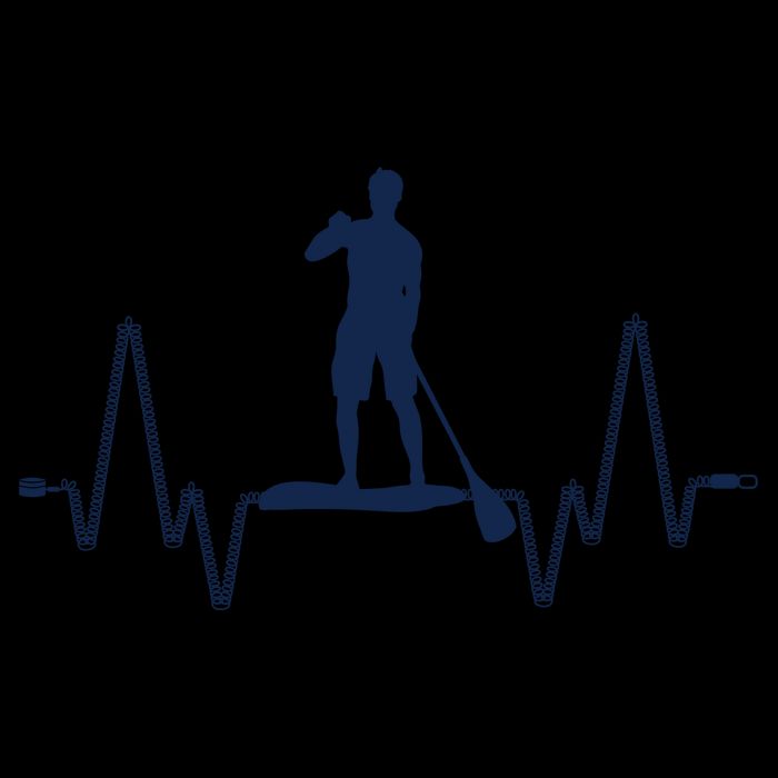Paddle Board Heartbeat Mug