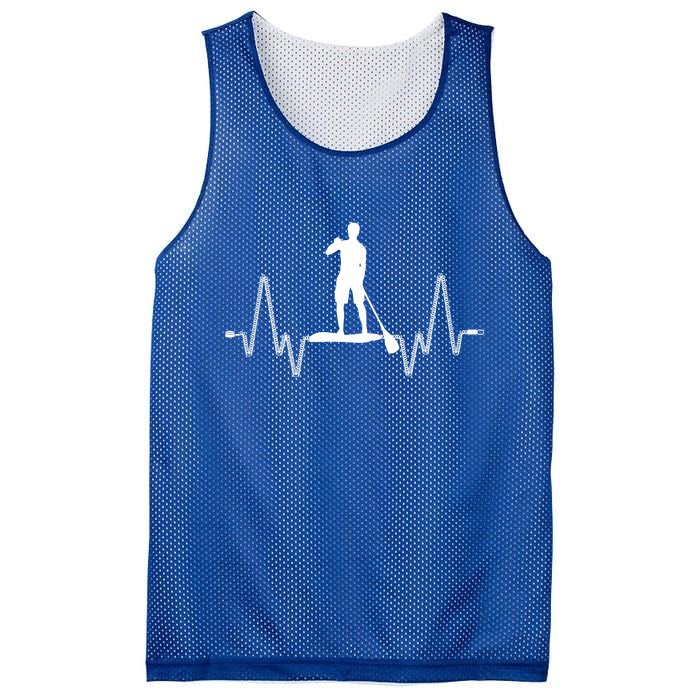 Paddle Board Heartbeat Mesh Reversible Basketball Jersey Tank