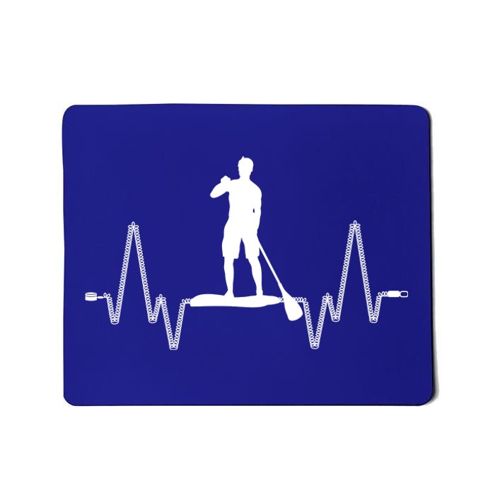 Paddle Board Heartbeat Mousepad