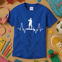 Paddle Board Heartbeat Kids T-Shirt