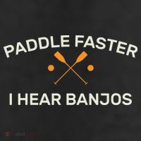 Paddle Faster I Hear Banjos Adult Drive Performance Visor