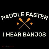 Paddle Faster I Hear Banjos Wool Snapback Cap