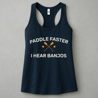 Paddle Faster I Hear Banjos Womens Tank Top
