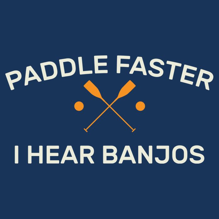 Paddle Faster I Hear Banjos Baby Bodysuit
