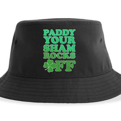 Paddy Your Shamrocks Off Clover Sustainable Bucket Hat