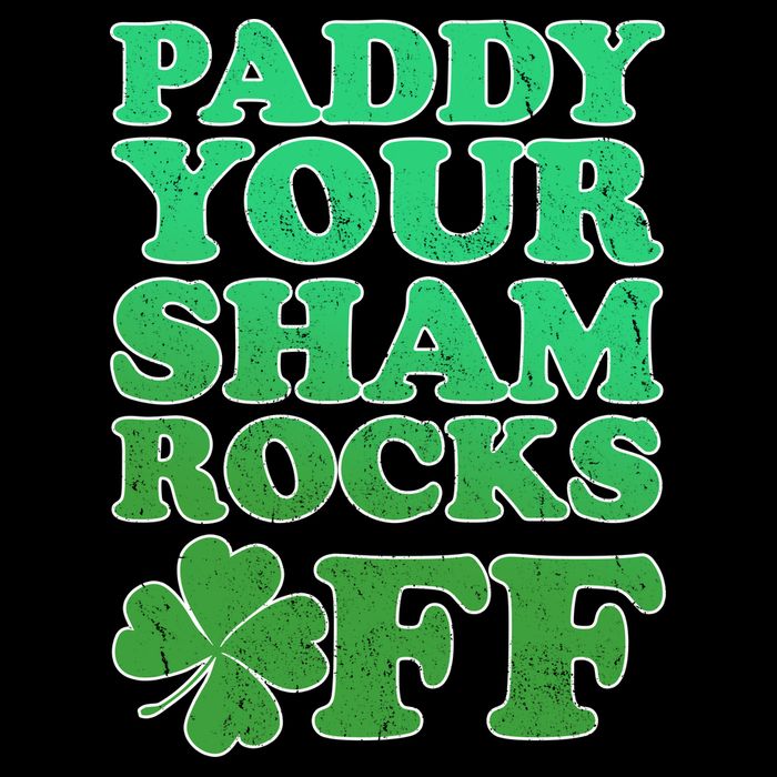 Paddy Your Shamrocks Off Clover Bucket Hat