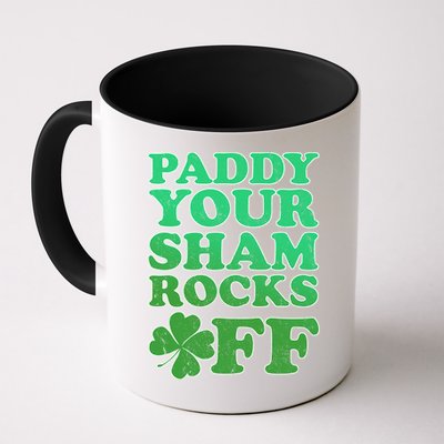 Paddy Your Shamrocks Off Clover Mug