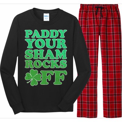 Paddy Your Shamrocks Off Clover Long Sleeve Pajama Set