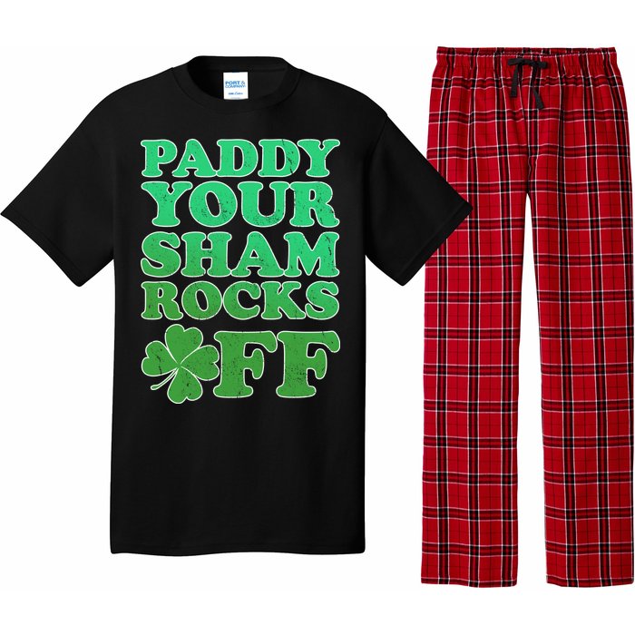 Paddy Your Shamrocks Off Clover Pajama Set