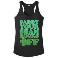 Paddy Your Shamrocks Off Clover Ladies PosiCharge Competitor Racerback Tank