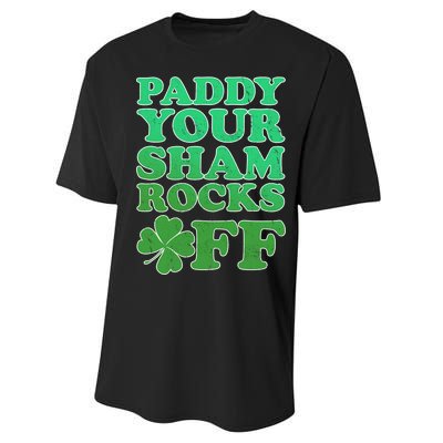 Paddy Your Shamrocks Off Clover Performance Sprint T-Shirt