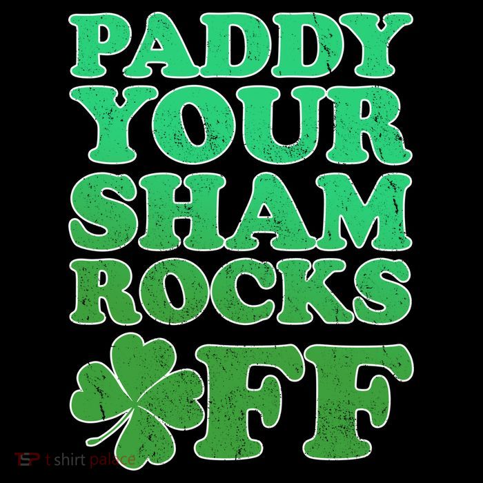 Paddy Your Shamrocks Off Clover Pom Pom 12in Knit Beanie