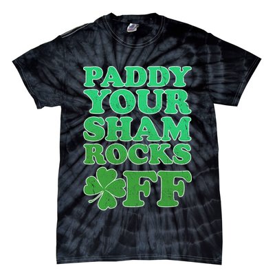 Paddy Your Shamrocks Off Clover Tie-Dye T-Shirt