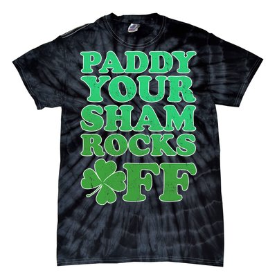 Paddy Your Shamrocks Off Clover Tie-Dye T-Shirt