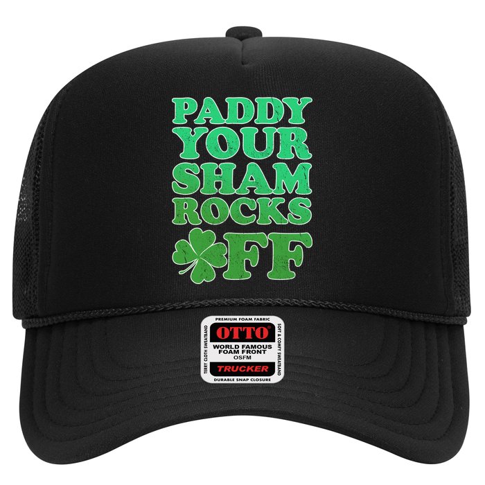 Paddy Your Shamrocks Off Clover Trucker Hat