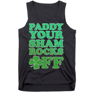 Paddy Your Shamrocks Off Clover Tank Top