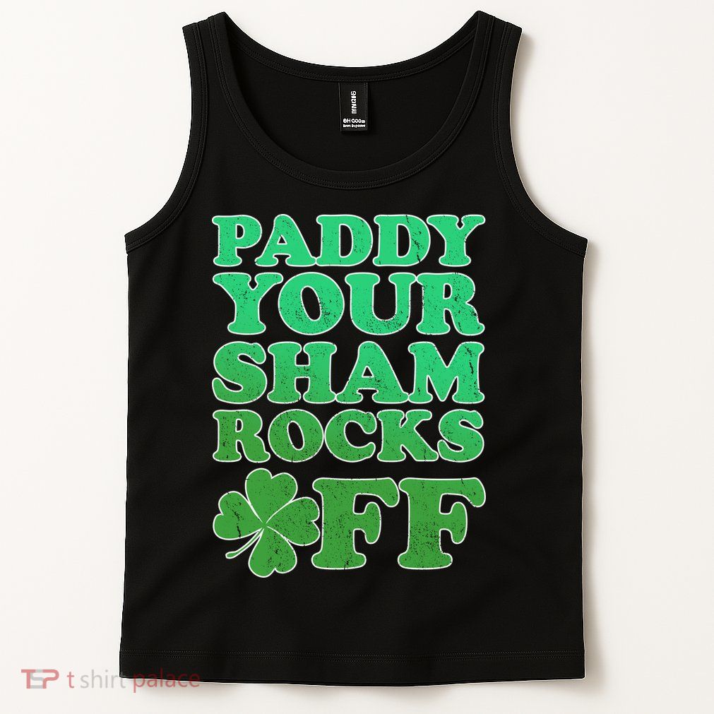Paddy Your Shamrocks Off Clover Tank Top