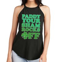 Paddy Your Shamrocks Off Clover Women's Perfect Tri Rocker Tank