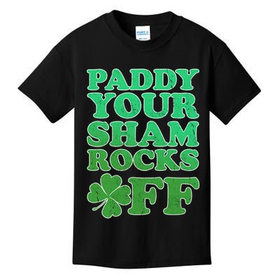 Paddy Your Shamrocks Off Clover Kids T-Shirt