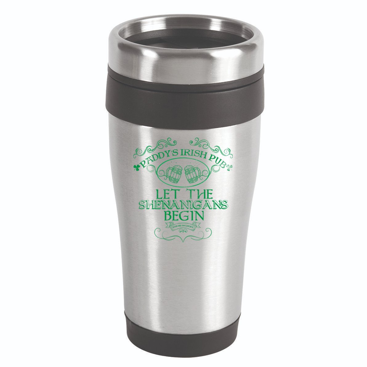 Paddy's Irish Pub Let The Shenanigans Begin 16oz Travel Tumbler