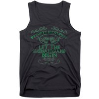 Paddy's Irish Pub Let The Shenanigans Begin Tank Top