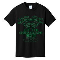 Paddy's Irish Pub Let The Shenanigans Begin Kids T-Shirt