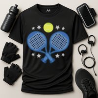 Padel Rackets Cooling Performance Crew T-Shirt