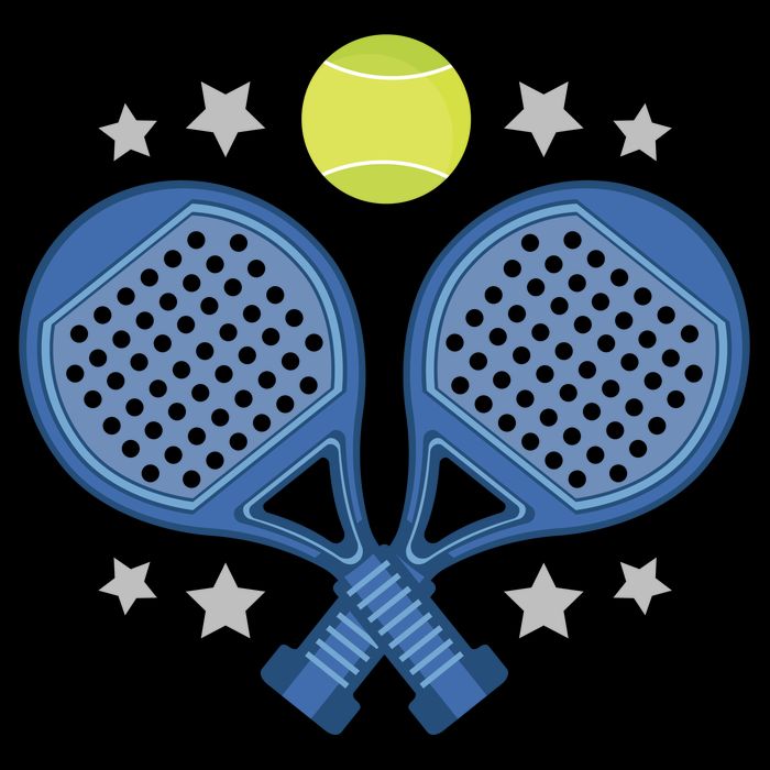 Padel Rackets Cooling Performance Crew T-Shirt