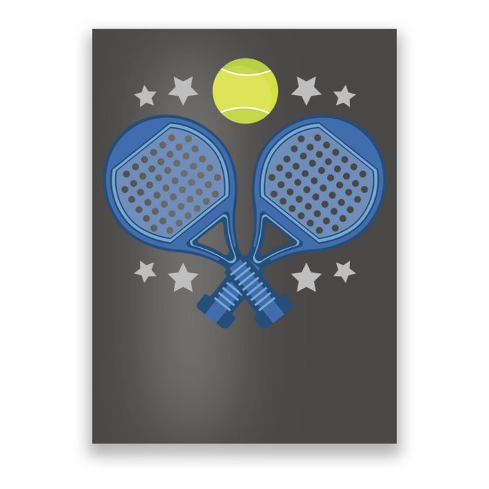 Padel Rackets Poster