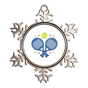 Padel Rackets Metallic Star Ornament