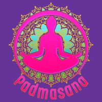 Padmasana Yoga Lotus Pose Cooling Performance Crew T-Shirt