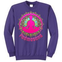 Padmasana Yoga Lotus Pose Sweatshirt