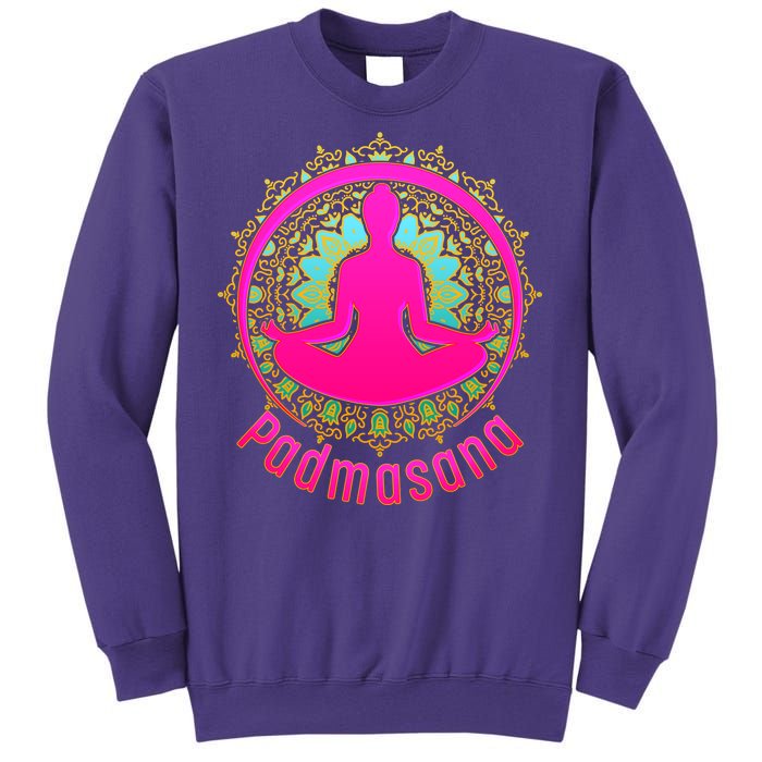 Padmasana Yoga Lotus Pose Sweatshirt