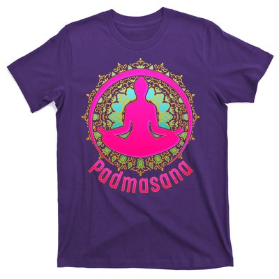 Padmasana Yoga Lotus Pose T-Shirt