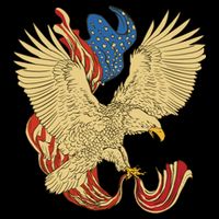 Patriotic American Eagle And United States Flag Mug